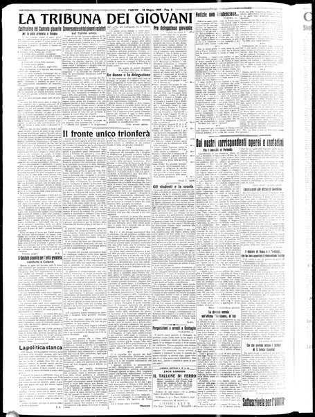 L'Unità : quotidiano degli operai e dei contadini